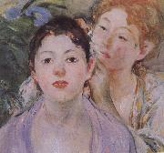 Berthe Morisot Detail of Embroider oil painting reproduction